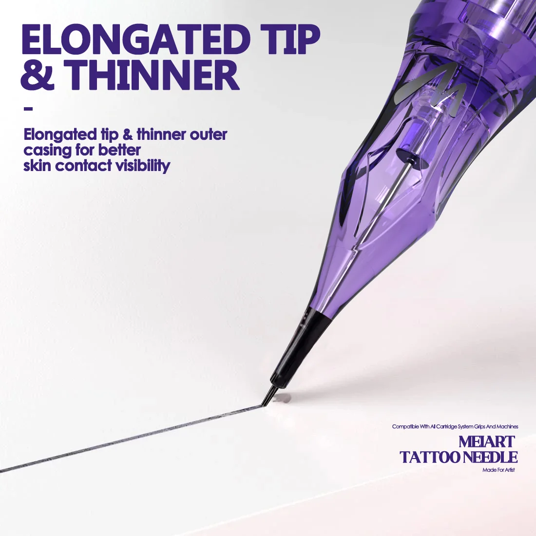 MEIART Round Liner Needle